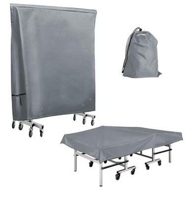Zenicham Outdoor Ping Pong Table Cover 9x5 FT Waterproof 600D UV Resistant
