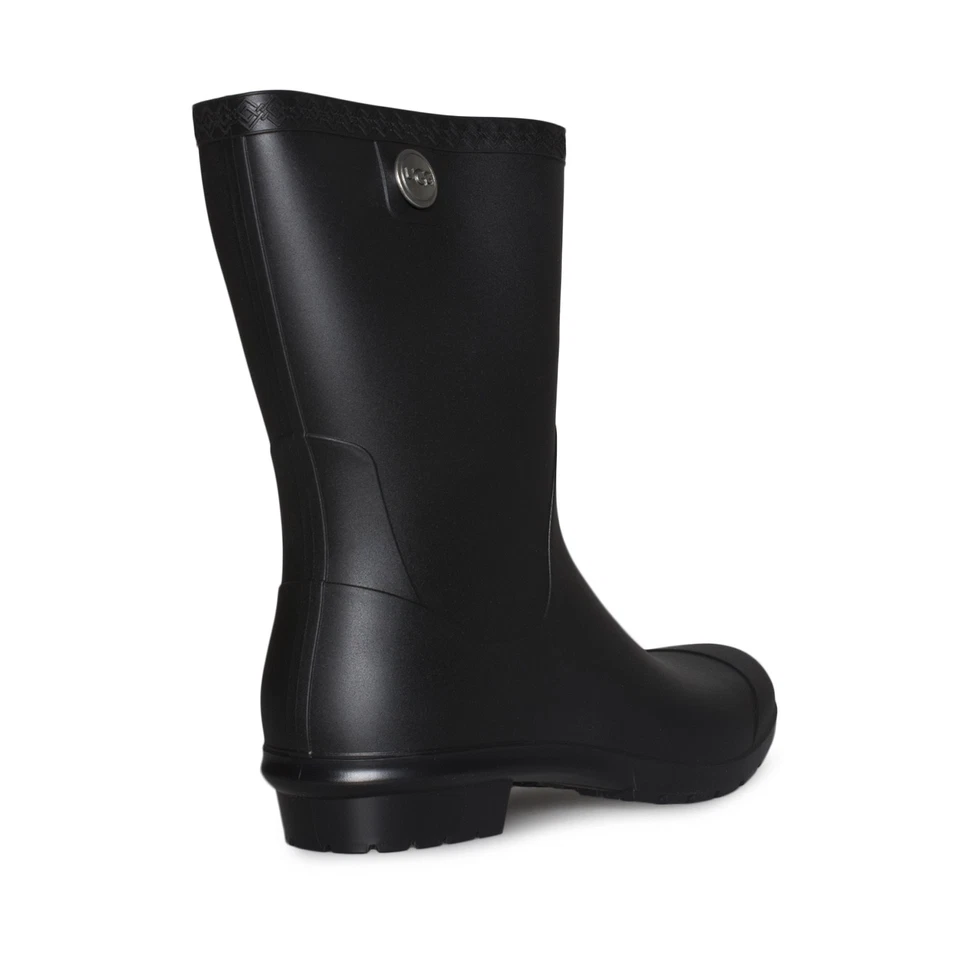 BOTAS MUJER UGG SIENNA NEGRAS MATE IMPERMEABLES GOMA TALLA US 7/UK 5/EU 38 NUEVAS Foto 3 de 4