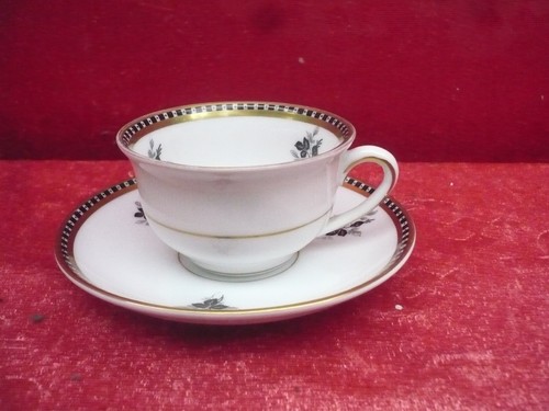 bella, vecchia tazza da collezione__mokatasse con piattino__acqua vecchia Slesia__!
