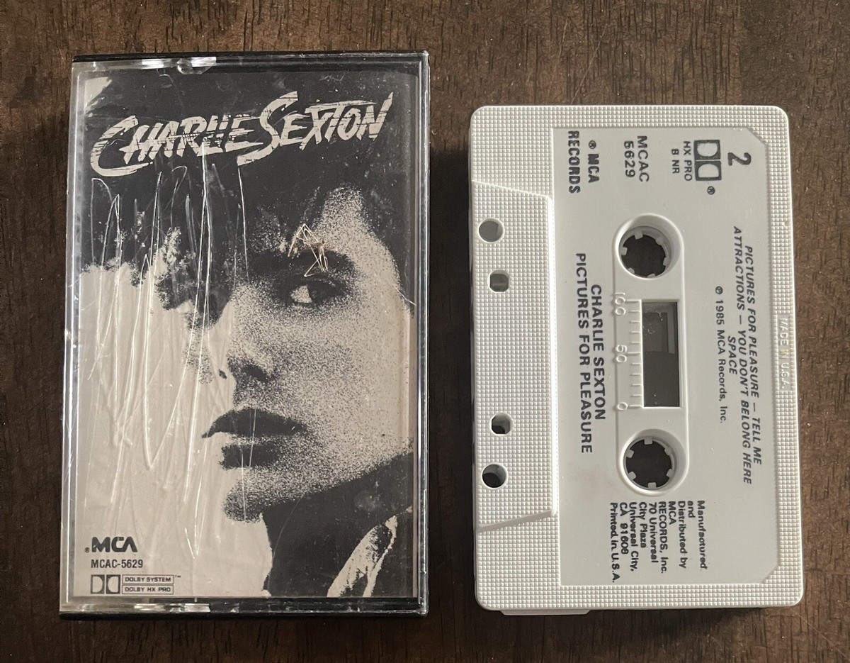 Cassette Charlie Sexton Pictures For Pleasure PSC80 MCA プロモ /00110 Charlie Sexton - Pictures For Pleasure (Cassette) – Further Records