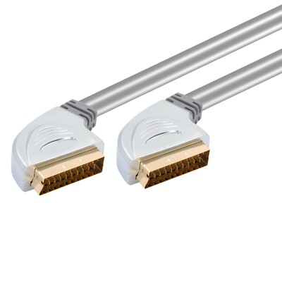 10m Scart Kabel RGB Video Audio Scartkabel Stecker/Stecker