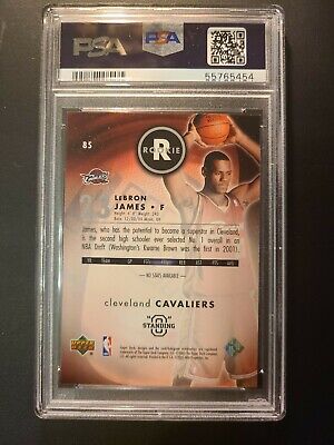 2003-04 Upper Deck Standing O LeBron James # 85 Rookie Card 2003-04 Upper Deck Standing O LeBron James # 85 Rookie Card
