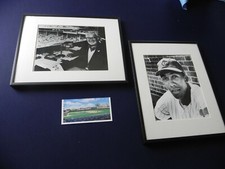 Chicago Cubs celebrate Ferguson Jenkins Harry Caray framed photos and art card