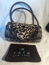 Rafe Hand Held Hand Bag Animal Print