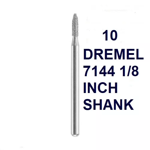 Dremel 7144 Diamond Wheel Point 2.4mm Pack of 2 Carving Engraving Routing