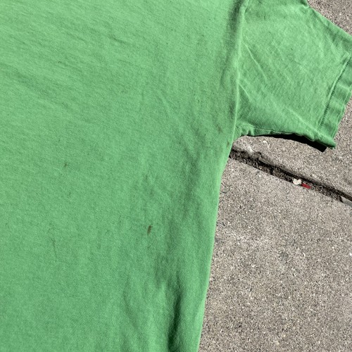 Vtg 80s Bostons Celtics Nutmeg Mills T Shirt Sz XL Green SS Made in USA NBA - Picture 6 of 14