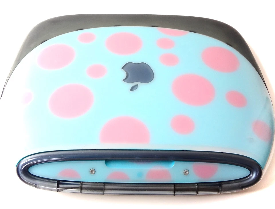 Apple iBook Clamshell G3 467 SPECIAL PVT DVD 60GB HD Dual OS  UNIQUE . Collector - Image 4 of 4