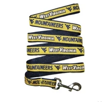 Pets First NCAA West Virginia Mountaineer’s Pet Leash - Large