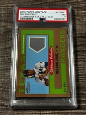 2013 Topps Heritage Clubhouse Collection Relics Gold Nelson Cruz #CCR-NC PSA 7