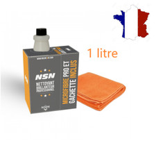 Noline Nettoyant 1 litre + gachette + microfibre auto moto vélo quad camping car