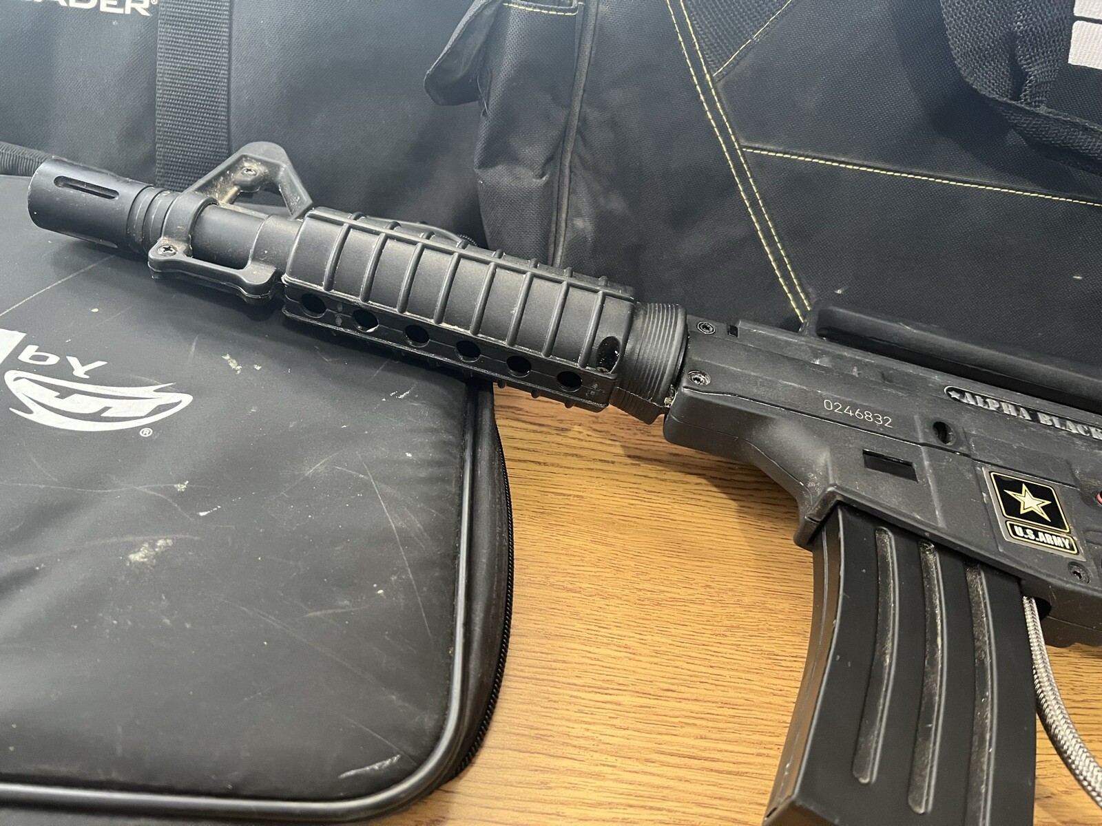 Tippmann US Army Alpha Elite Paintball Marker Black 669966999355 EBay