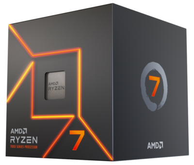 新品未開封 AMD Ryzen 7 7700 AMD Ryzen 7 7700 Prozessor (5,3 GHz, 8 Kerne, Sockel AM5) Boxed