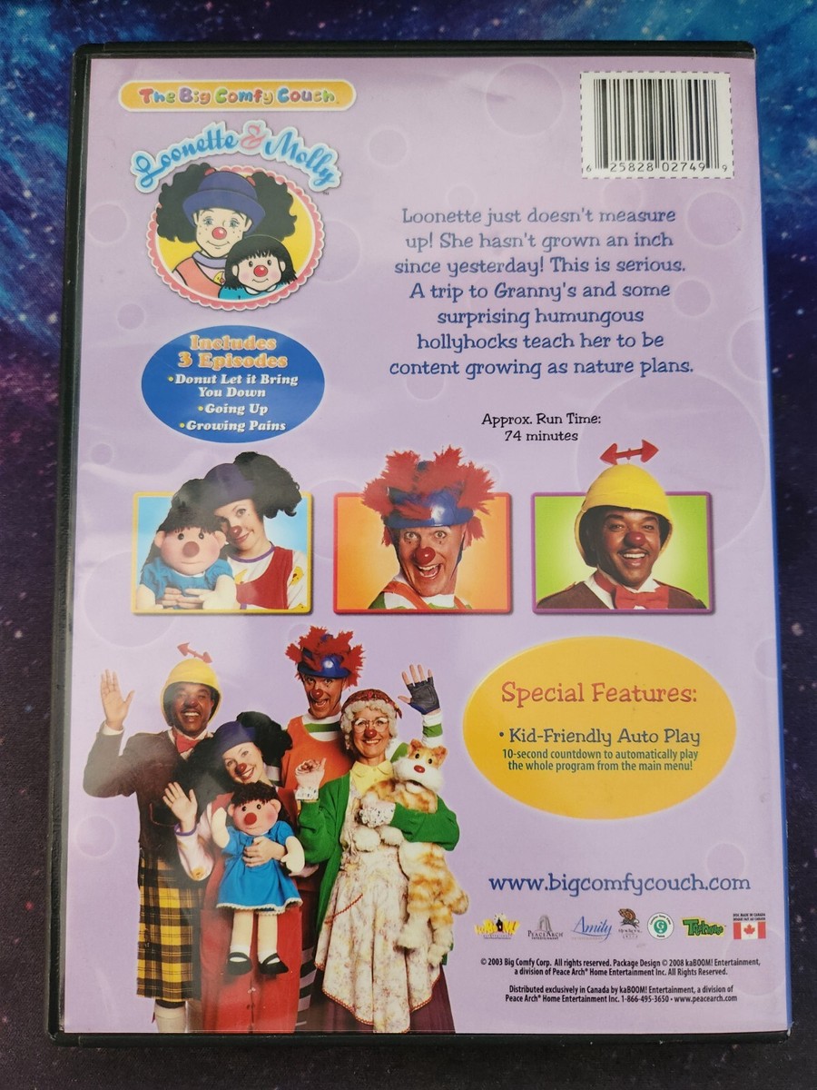 The Big Comfy Couch: Moving and Shaking (DVD, 2003
