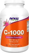 NOW Foods Vitamin C-1000 Veg - 500 Capsules