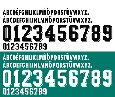 Name&Number Set For Germany World Cup 1994 Home/Away Football Soccer