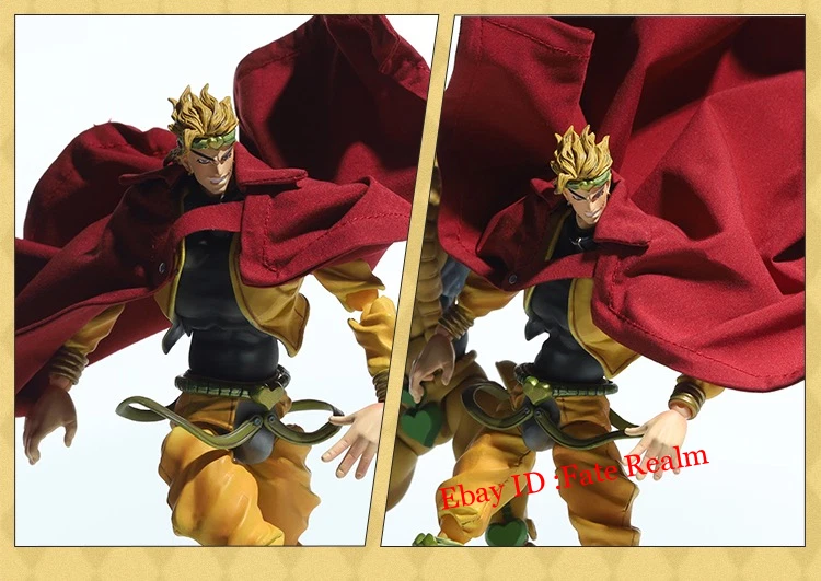 Capa de capa con cable personalizada 1/12 para figura de acción JoJo Brando de 6"" (sin figura) Foto 4 de 4