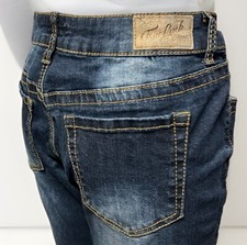 True Luck Mid Rise Flared Distressed Women’s Jeans Sz. 11-12 W30” X29” L (36.D)