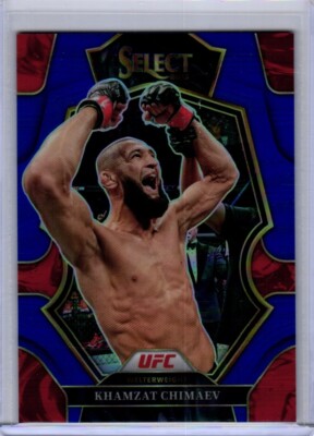 Panini Select Khamzat Chimaev Blue /199 SP