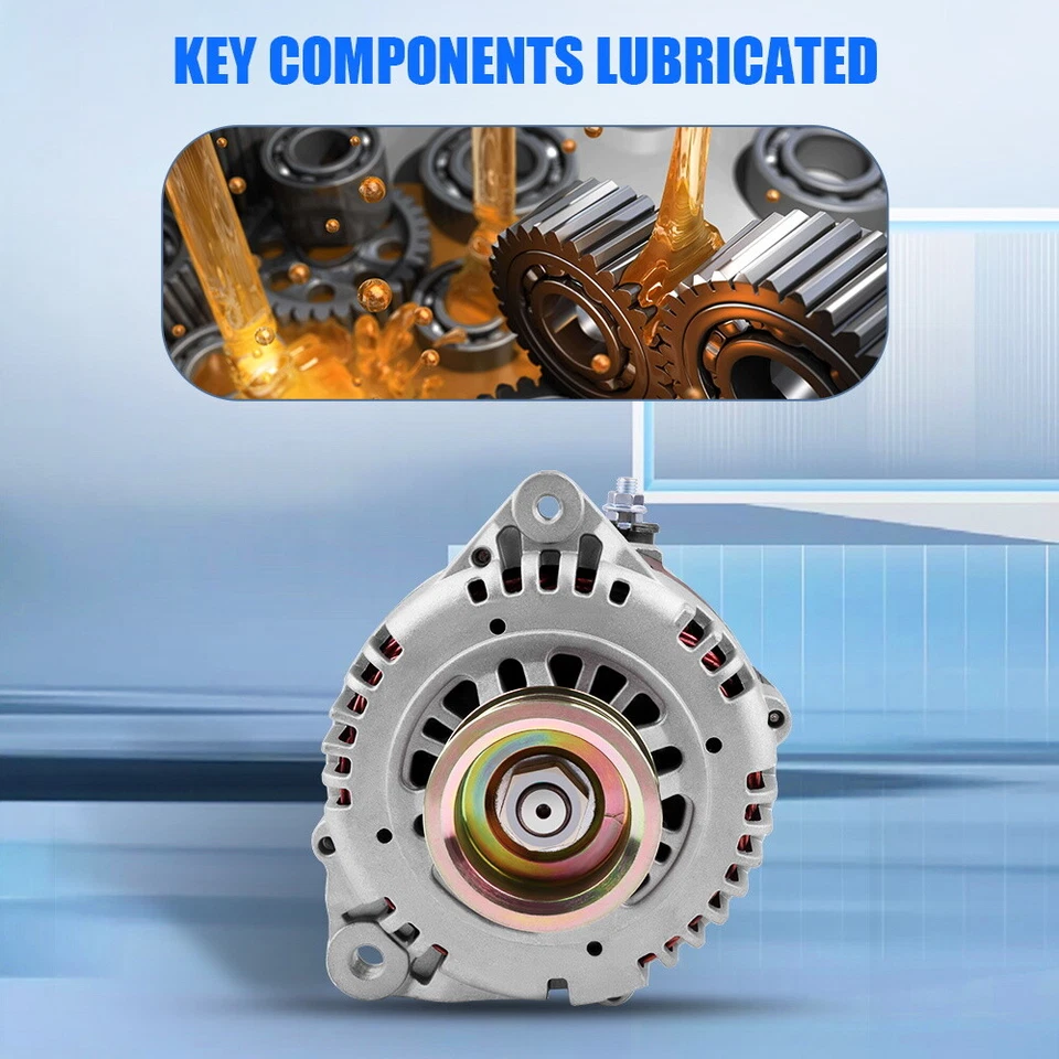 Alternador de aluminio para Nissan Murano Máxima INFINITI I35 1995-2007 3,0 L 3,5 L Foto 2 de 4