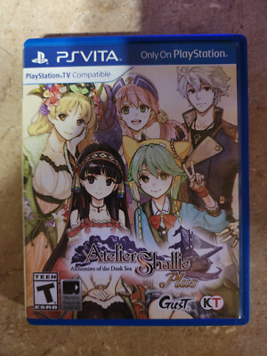 Atelier Shallie Plus Alchemists of the Dusk Sea  Playstation Vita PS Vita (Used)