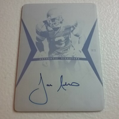 Joe Adams Razorbacks 2012 Leaf Ultimate Draft Autographed Black Plate# ...