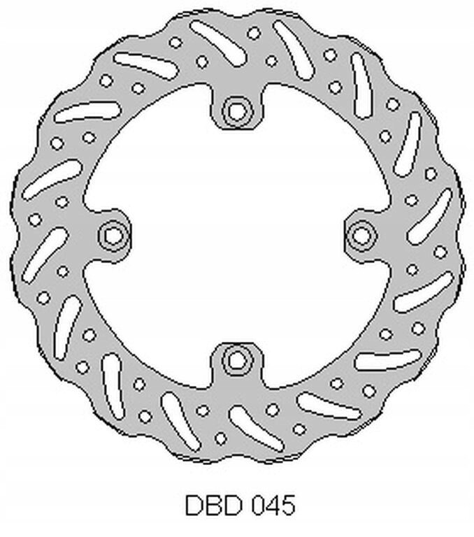 Disque de frein arrière Wave pour Beta 250 RR 2005-2012