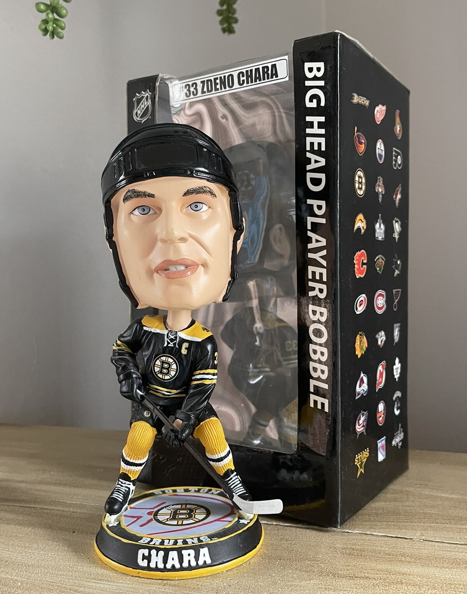 ZDENO CHARA Boston Bruins NHL Legend BIGhead Nodder Bobblehead NIB
