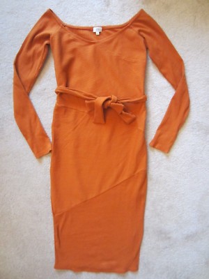 orange bodycon dress river island RIVER ISLAND Orange Bodycon Dress Size Uk 10 US 8 Unique & Gorgeous!! C47