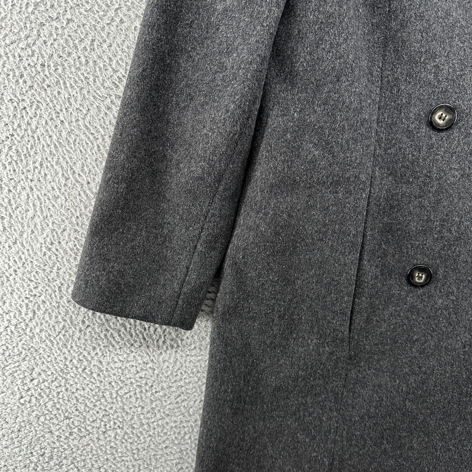 Pendleton Coat Womens 8 Gray Double Breasted Wool… - image 3