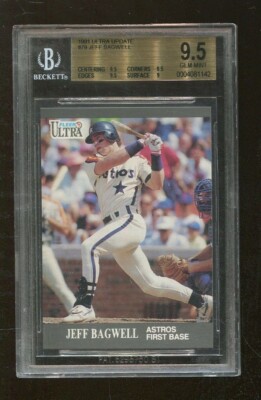 その他 1991 ULTRA UPDATE JEFF BAGWELL BGS GEM Jeff Bagwell 1991 Fleer Ultra Update #79 Rookie RC Astros