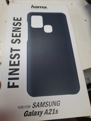 Hama Finest Sense Cover Case In Blau Für Samsung Galaxy A21s