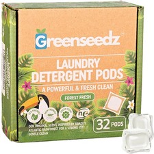 Laundry Detergent Pods, 32 Count, Fresh Scent, Eco Friendly, Biodegradable, H...