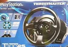 Open Box Thrustmaster T300 RS Force Feedback Racing Wheel +Pedals For PS3/PS4/PC