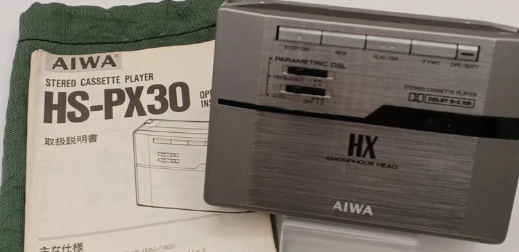 AIWA HS-PX30 Cassette Recorder Portable Walkman Junk Unit Only | eBay