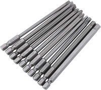 Magnetische Schraubendreher Bits, 10 StüCk 1/4 Zoll Sechskantschaft 100 Mm Magne