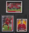 All 3 Merlin 2003 STEVEN GERRARD football stickers LIVERPOOL Excellent Condition