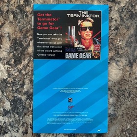 Terminator (Sega CD, 1993) Complete CIB, Tested