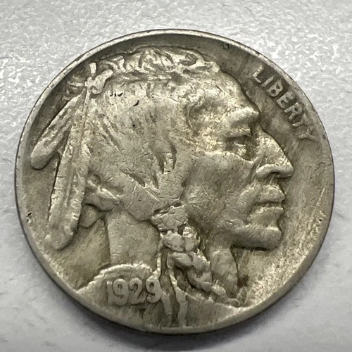 1929 Buffalo Nickels Actual Nickel Free Shipping