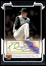 2008 Topps #HA-TG Tom Gorzelanny 2007 Highlights Autographs - Auto