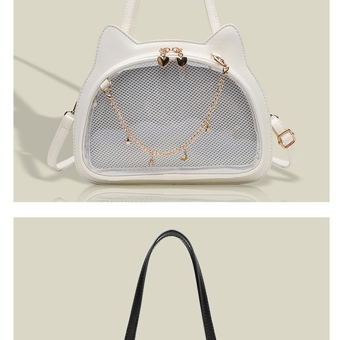 Anime Cartoon Cat Pu Itabag Backpack Shoulder Bag Handbag Crossbody Bag Gift New - 第 13/30 張圖片