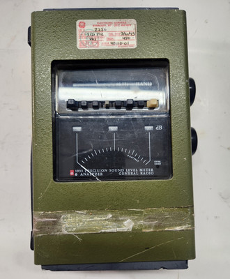 General Radio 1933 Precision Sound Level Meter & Analyzer 70-90 dB Range