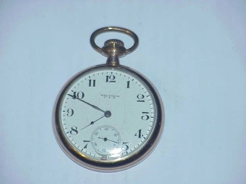 Vintage Waltham Mens 17 Jewels Pocket Watch That Needs Repair