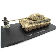 14cm Alloy 1/72 WWII Normandy German Army King Tiger Heavy Tank Model Toy Gift