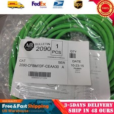 New Allen Bradley 2090-CFBM7DF-CEAA30 Motor Feedback Cable