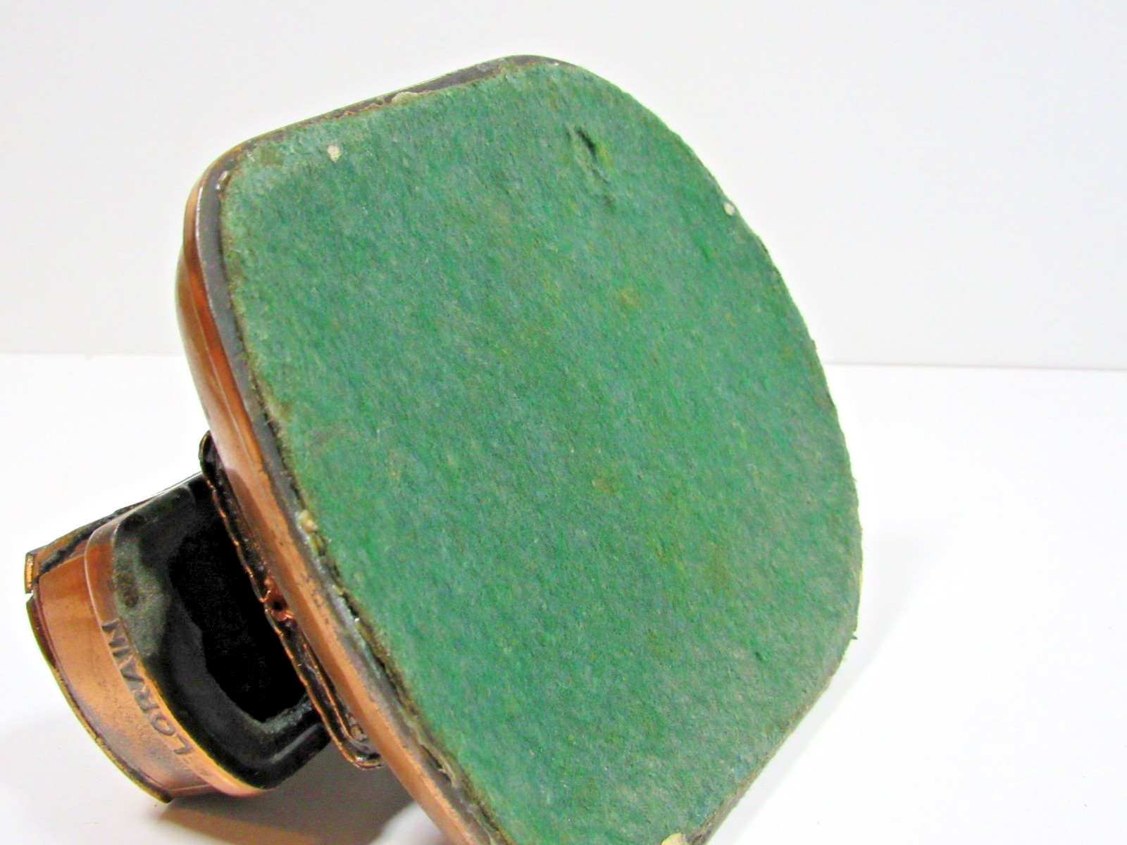 Vintage 1950s Lorain Copper Excavator Track Crane Shovel  Ashtray Cab Pivots