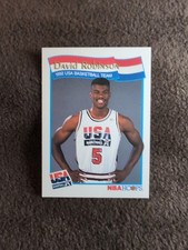 1991 NBA Hoops USA McDonalds #59 David Robinson Ungraded Near Mint