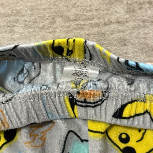 Pokemon Pajama Set Lot Of Two Sets Size 10 Flame Resistant - Picture 10 of 11