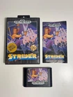 Strider Sega Genesis CIB Complete w Hangtab Excellent Clean Authentic