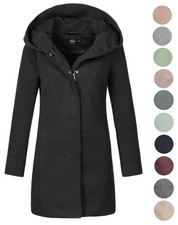 Only Damen Mantel Sedona Übergangs Jacke kurz Parka Freizeit Basic Frauen Hooded