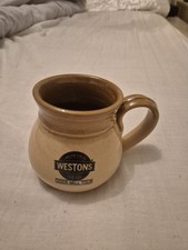 Henry Westons Cider Mill Tour Small Ceramic Souvenir Tasting Cider Jug